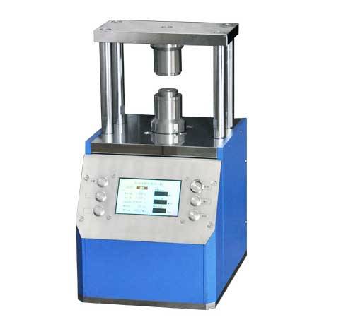 Automatic button battery crimping machine