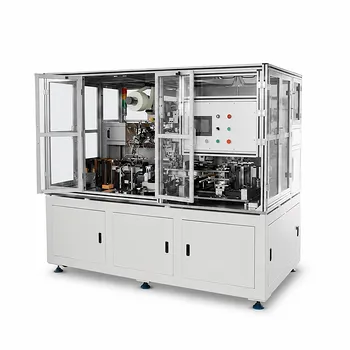 Macchina semi-automatica per l'impilamento a Z di batterie agli ioni di litio per celle prismatiche e a sacchetto