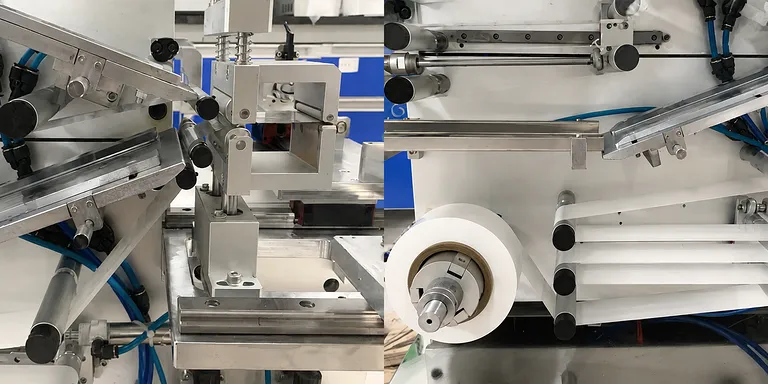 Avvolgitrice semiautomatica per batterie agli ioni di litio cilindriche e prismatiche 1