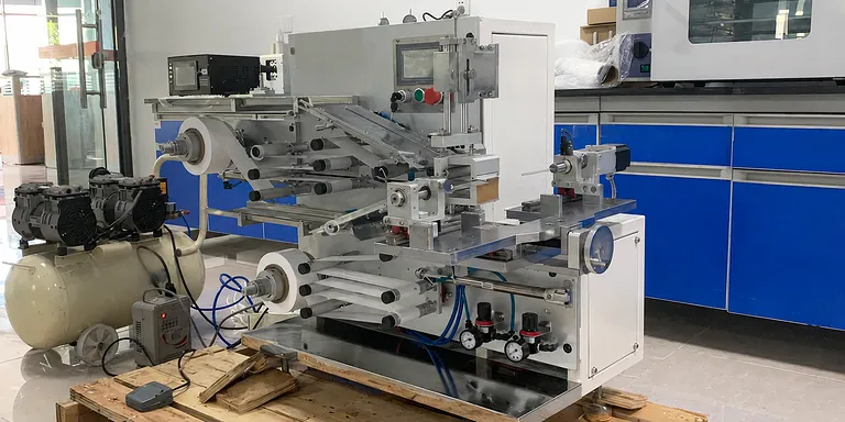 Avvolgitrice semiautomatica per batterie cilindriche agli ioni di litio 3