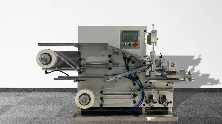 Avvolgitrice semiautomatica per batterie cilindriche agli ioni di litio 1