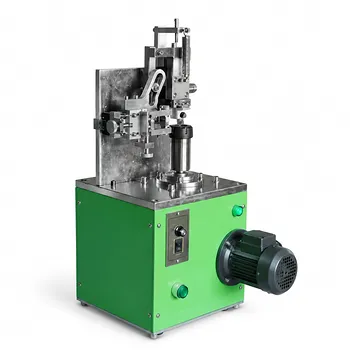 Rill- und Versiegelungsmaschine für kleine Kondensatoren mit Aluminiumgehäuse