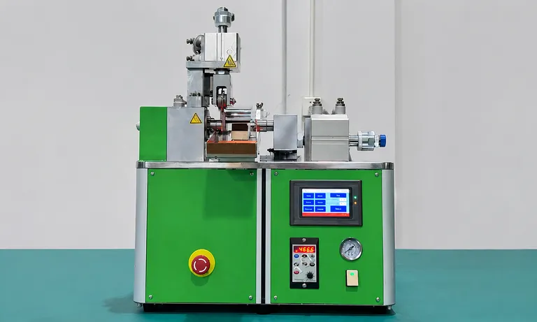 Macchina CNC per scanalatura e pre-sigillatura di involucri per condensatori cilindrici 1