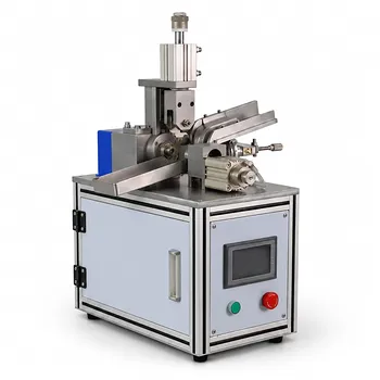 Máquina Automática de Ranhuramento de Baterias Cilíndricas para Montagem de Células
