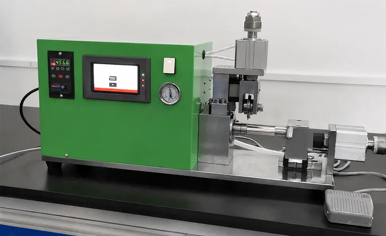 Semi Automatic Cylindrical Battery Cell Grooving Machine 1