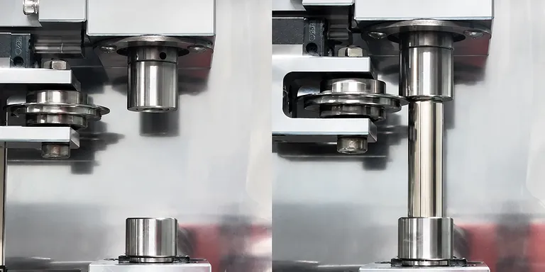 Macchina per scanalatura di batterie cilindriche verticali 2