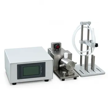Sistema di iniezione e dosaggio liquidi con pompa a pistone di precisione per elettroliti di batterie e misurazione chimica