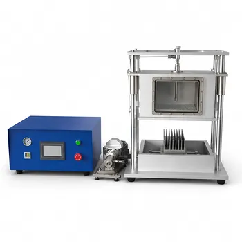 Macchina all-in-one per iniezione elettrolitica sottovuoto, stazionamento e pre-sigillatura a caldo per la produzione di batterie e supercondensatori