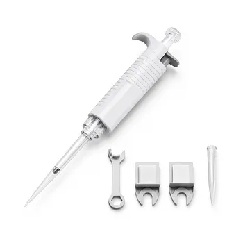 Manuell einstellbare Einkanal-Mikropipette für das Labor zur präzisen Flüssigkeitshandhabung