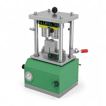 Máquina de Crimpagem Pneumática Laboratorial de Células Cilíndricas para Selagem de Baterias