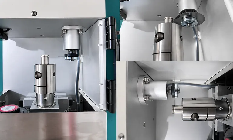 Macchina decapsulatrice da laboratorio per celle cilindriche serie 18 e 26 2