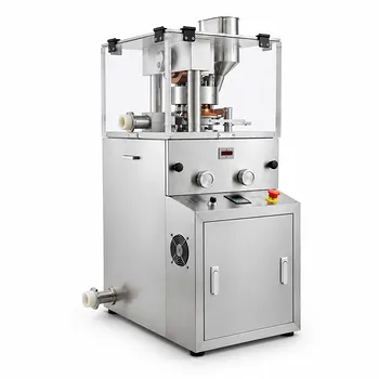 Prensa de comprimidos rotativa monozona de escala de laboratorio, máquina punzonadora de tabletas TDP