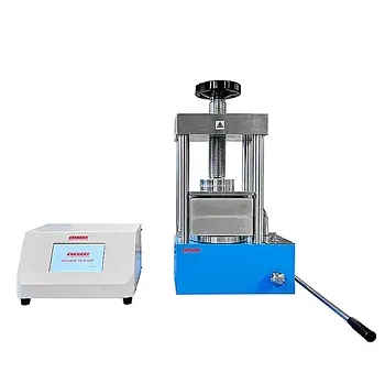 Pressa Idraulica da Laboratorio Riscaldata da 24T 30T 60T con Piastre Calde per Laboratorio