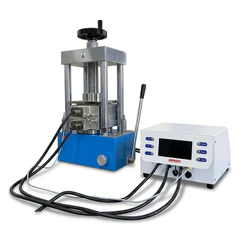 ラボ用加熱プレート付き24T 30T 60T 加熱式油圧ラボプレス機