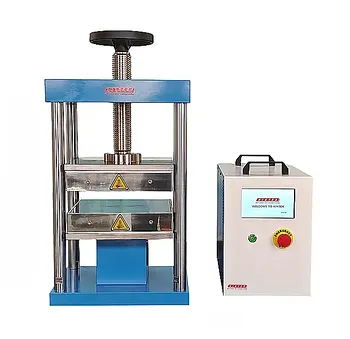 Pressa Idraulica Riscaldata Automatica Split con Piastre Riscaldate