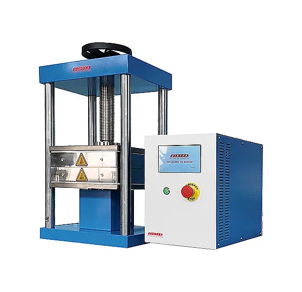 вид сбоку горячего пресса