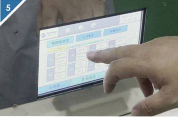 5.Enter the data screen, set the heating temperature and time, and set up to 20 heating programs at most.