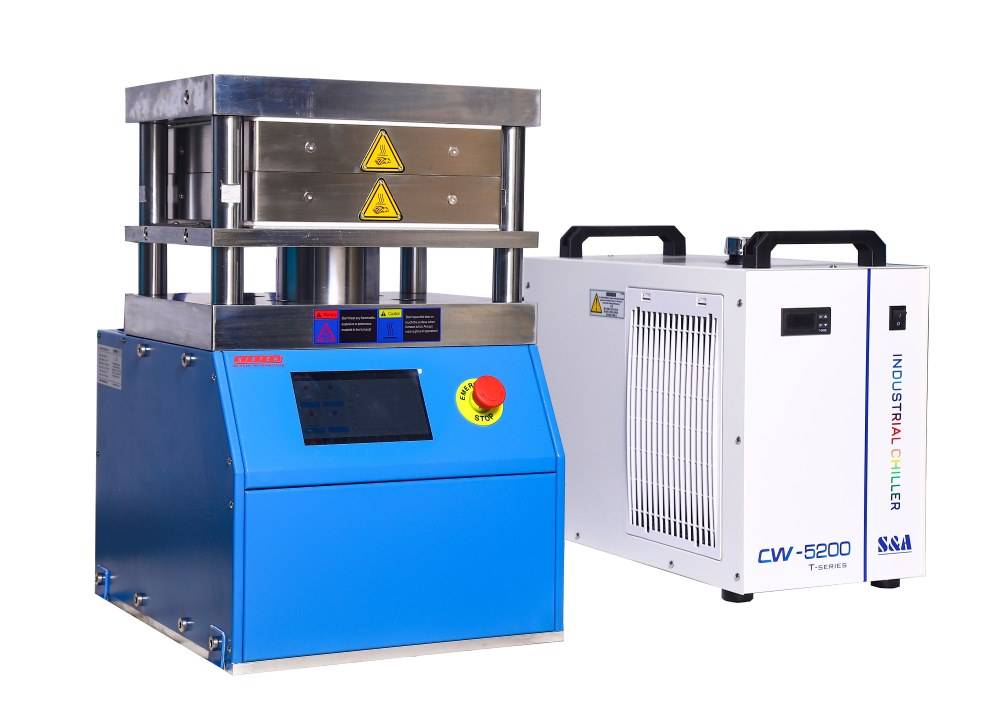 Pressa termica automatica da laboratorio 50T