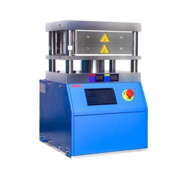 Automatic Heated Hydraulic Press Machine with Hot Plates for Laboratory