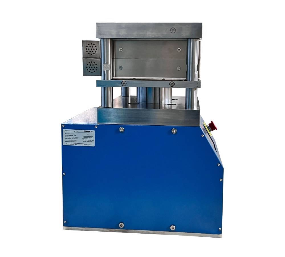 Heat press side view