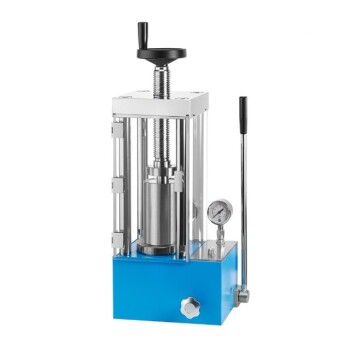 Manual de prensado isostático en frío CIP máquina de pellets de prensa