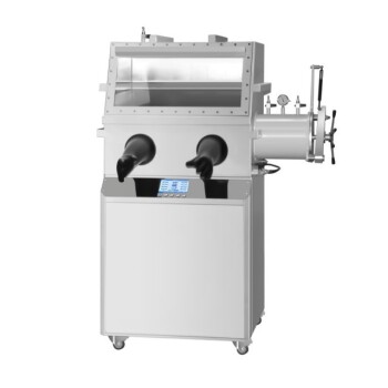 Prensa hidráulica de laboratório Máquina de prensagem de pellets para caixa de luvas