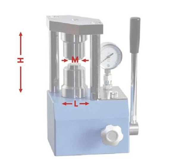Diagram of sealing mold dimensions and structure