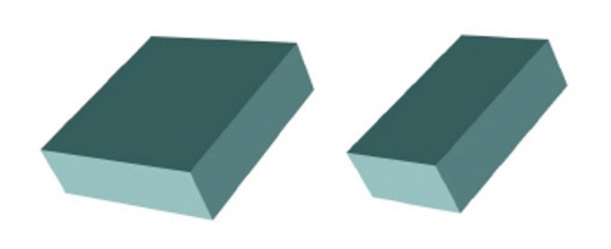 Différentes formes d'échantillons réalisables avec les moules KINTEK