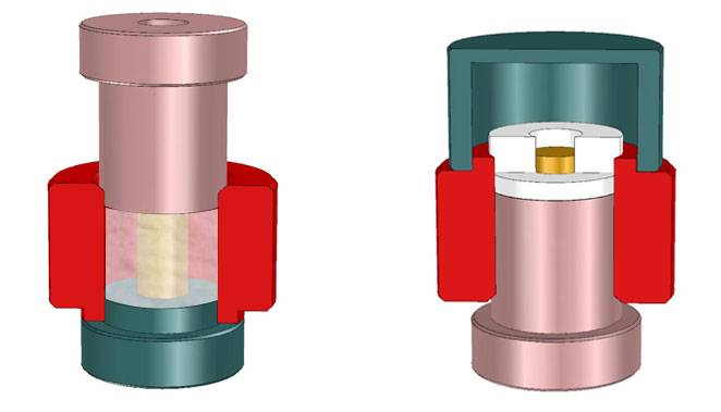 Detalles adicionales de los componentes de Ring Press Die